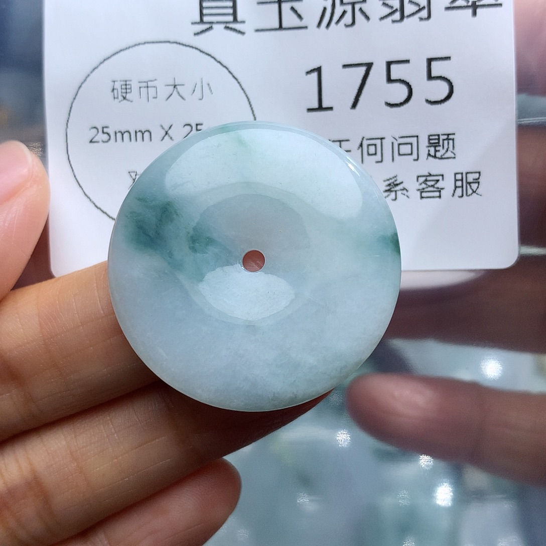 翡翠未镶嵌颈饰1755