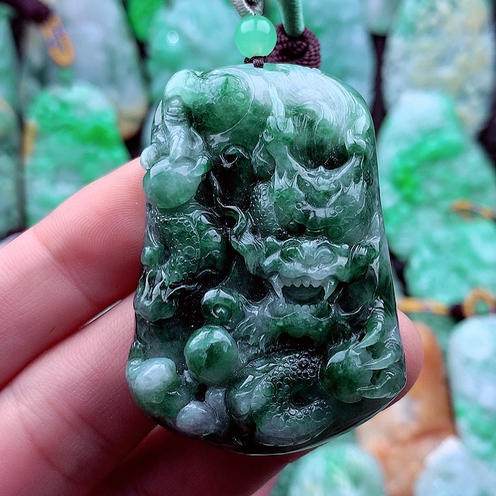 翡翠吊坠(不含链)未镶嵌