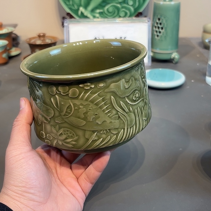 瓷片龙泉青瓷福利青瓷