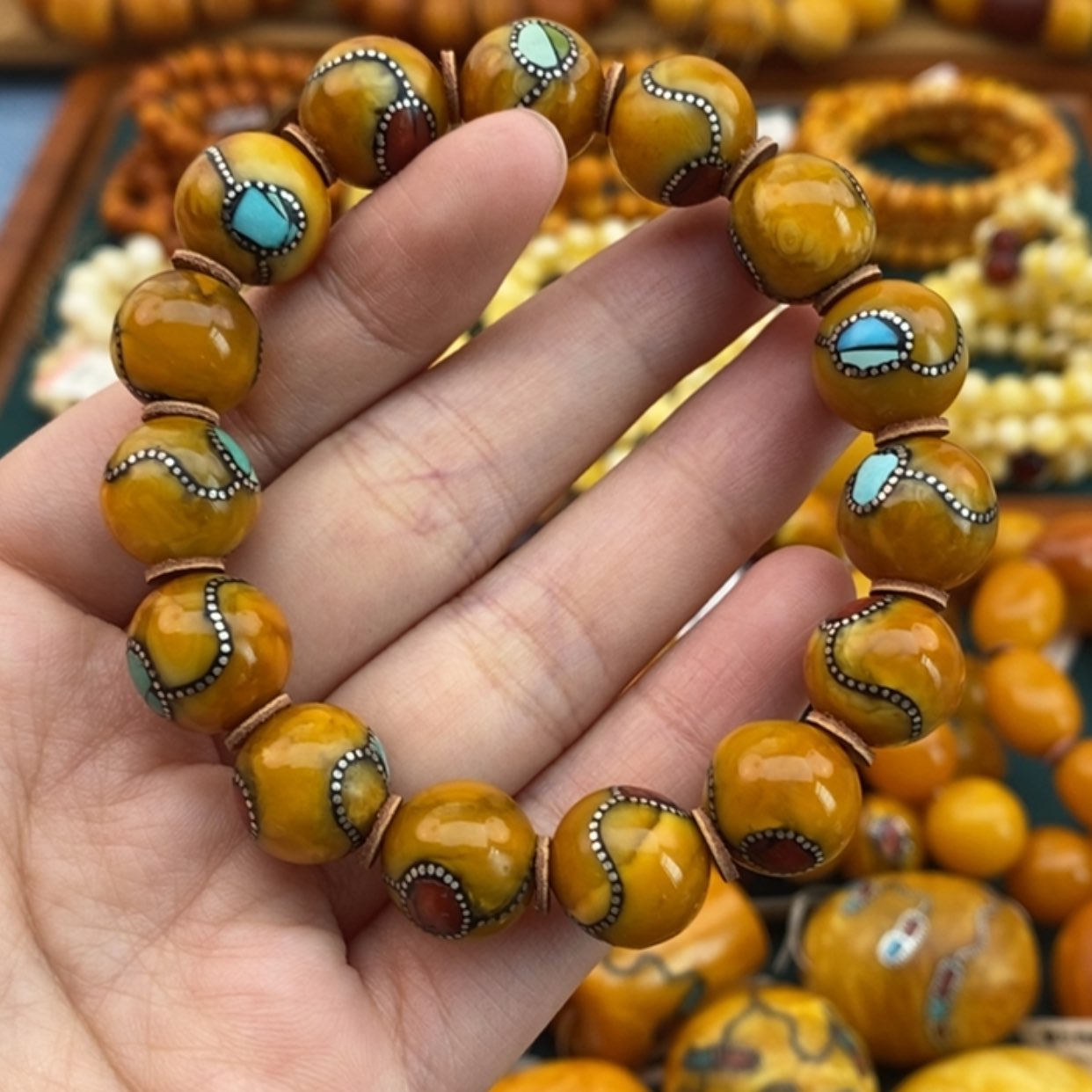 【闪购商品】琥珀未镶嵌珠宝奇石