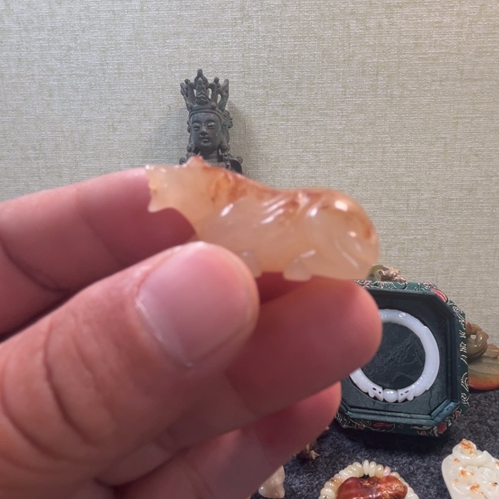 未镶嵌和田玉（糖玉）挂件