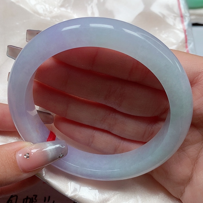 【闪购商品】翡翠手镯未镶嵌63圈