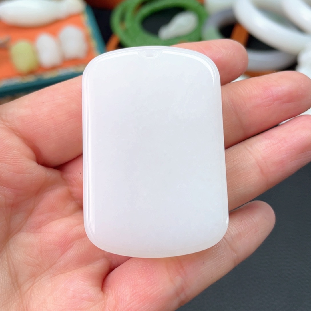 和田玉挂件未镶嵌