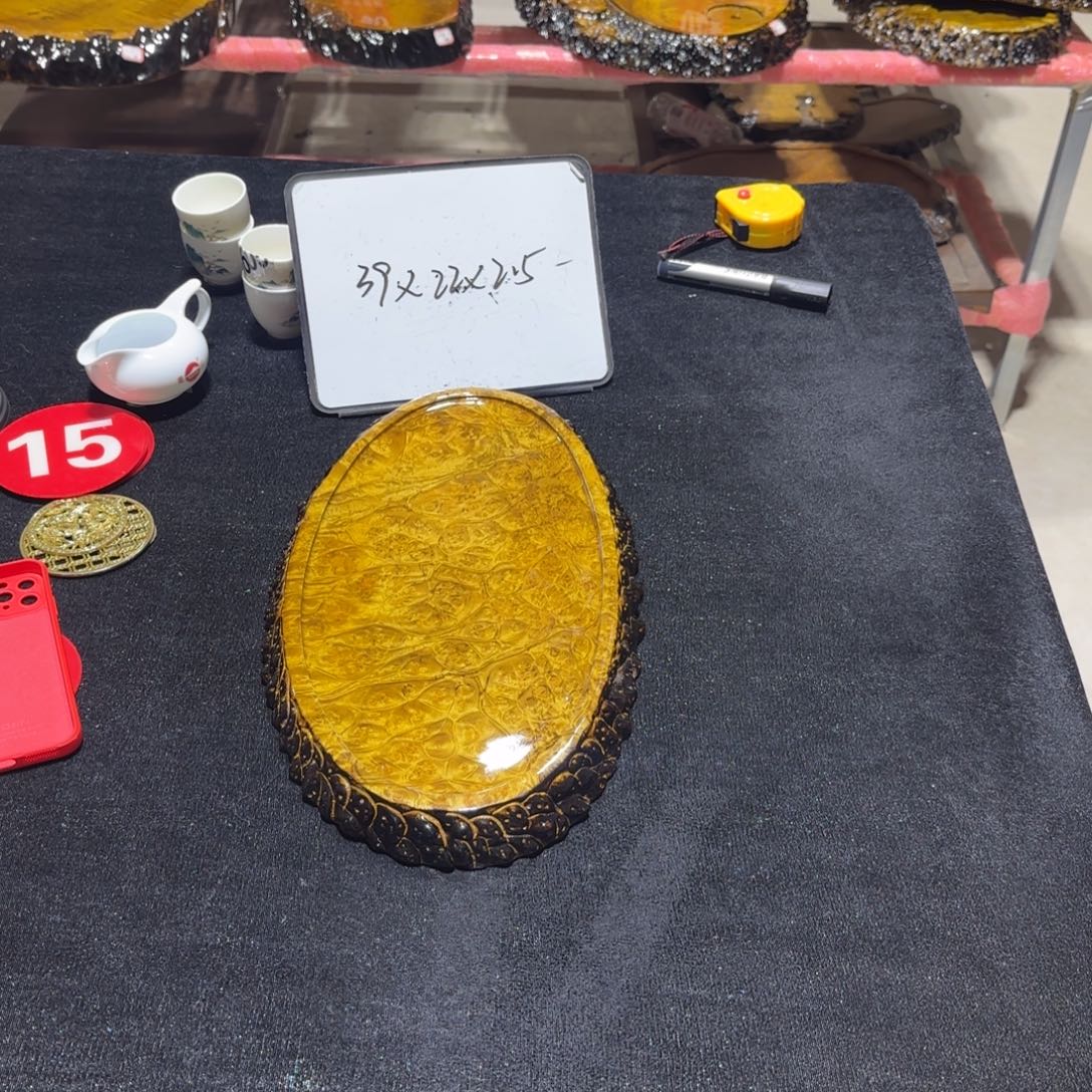 用***9楠木黄金樟干泡长39宽22厚2.5