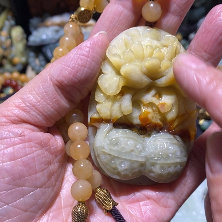 岫玉岫玉吊坠未镶嵌