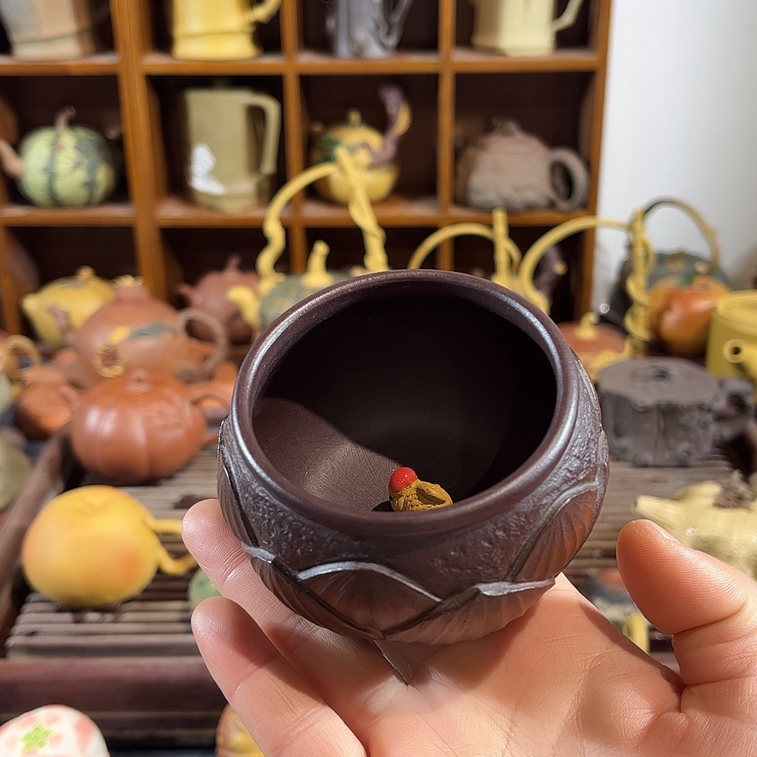 紫砂茶宠紫砂主人杯