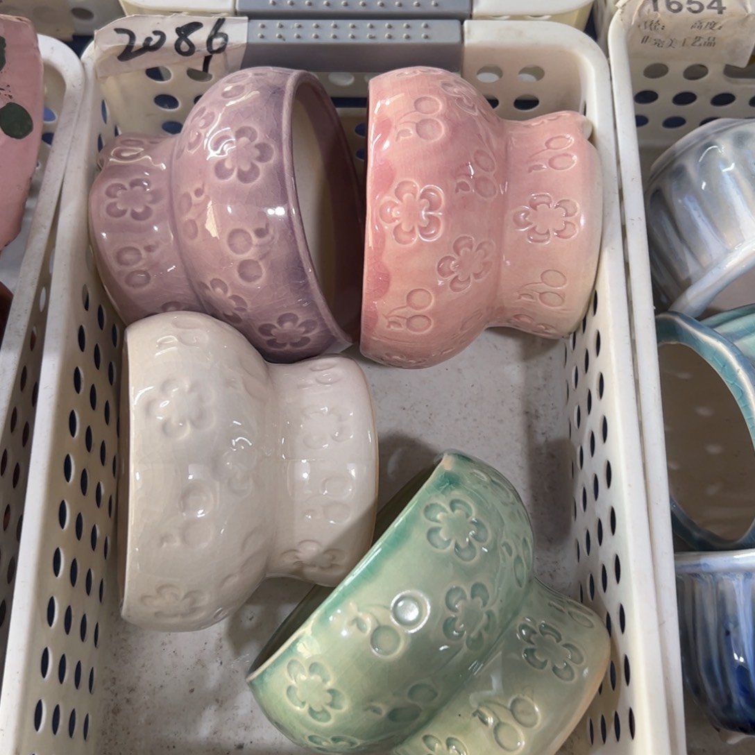 陶瓷多肉小花盆@@2086