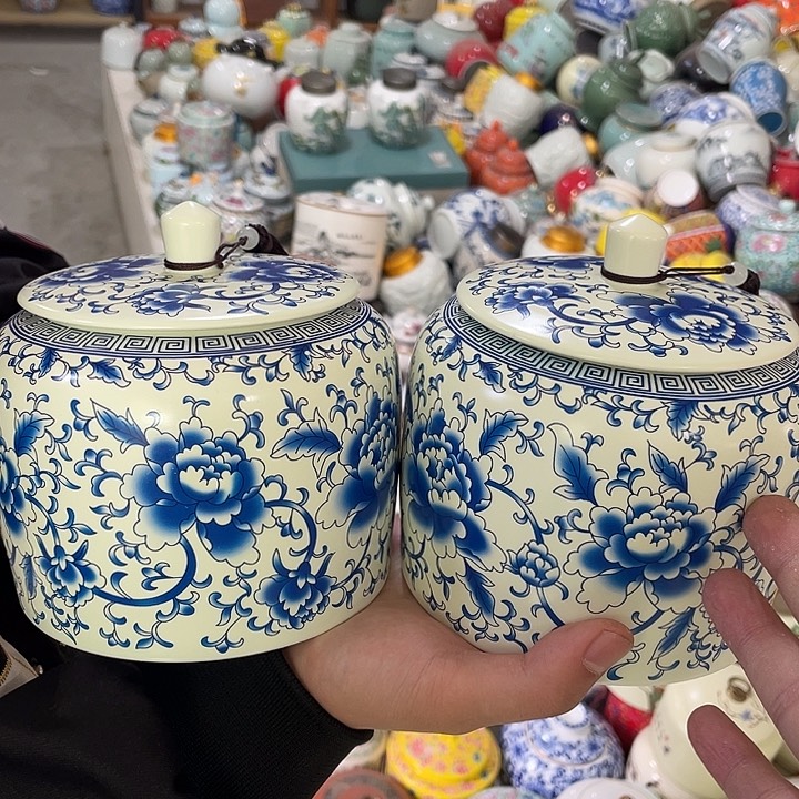陶瓷罐茶叶罐密封罐