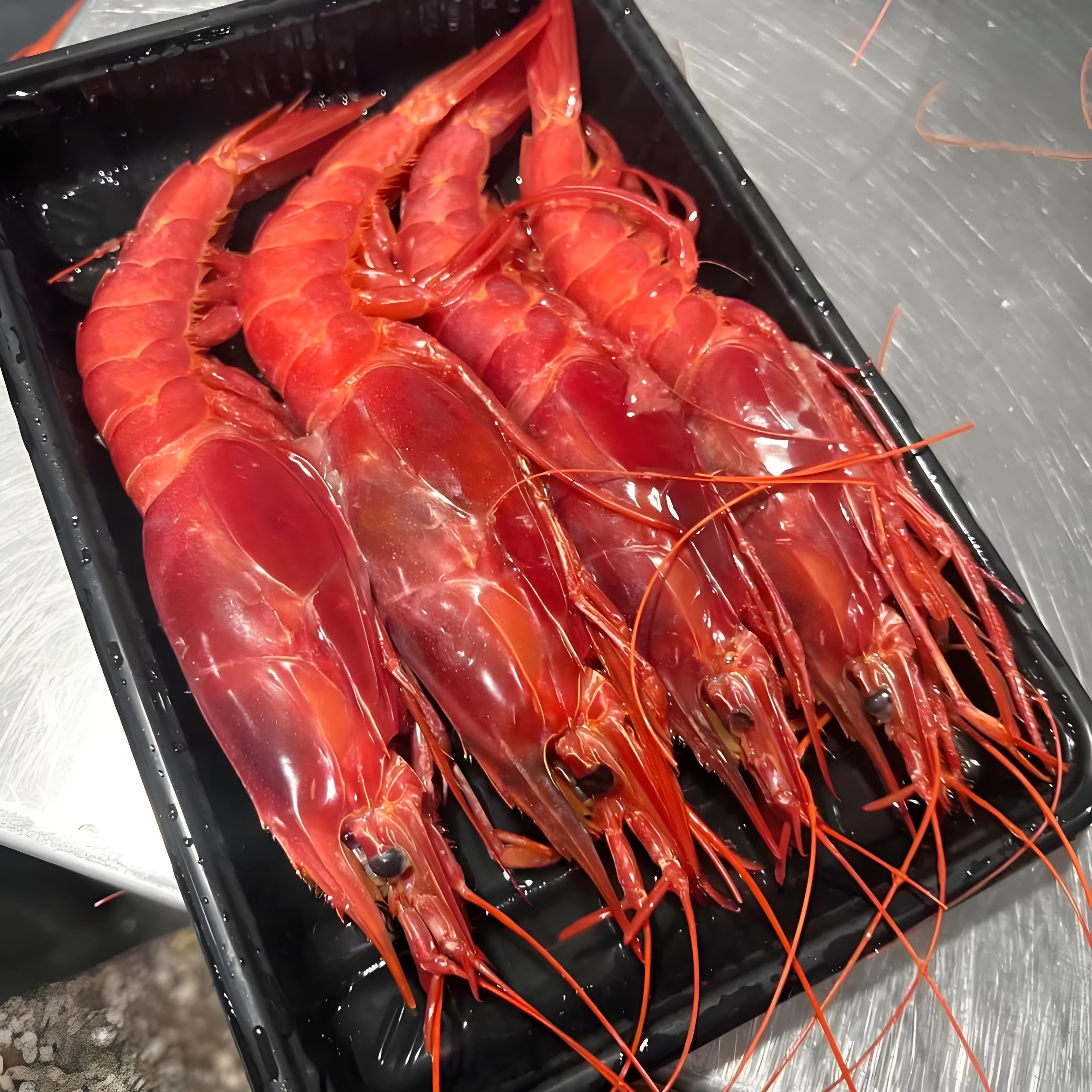 红魔虾刺身级别的红魔虾4只装