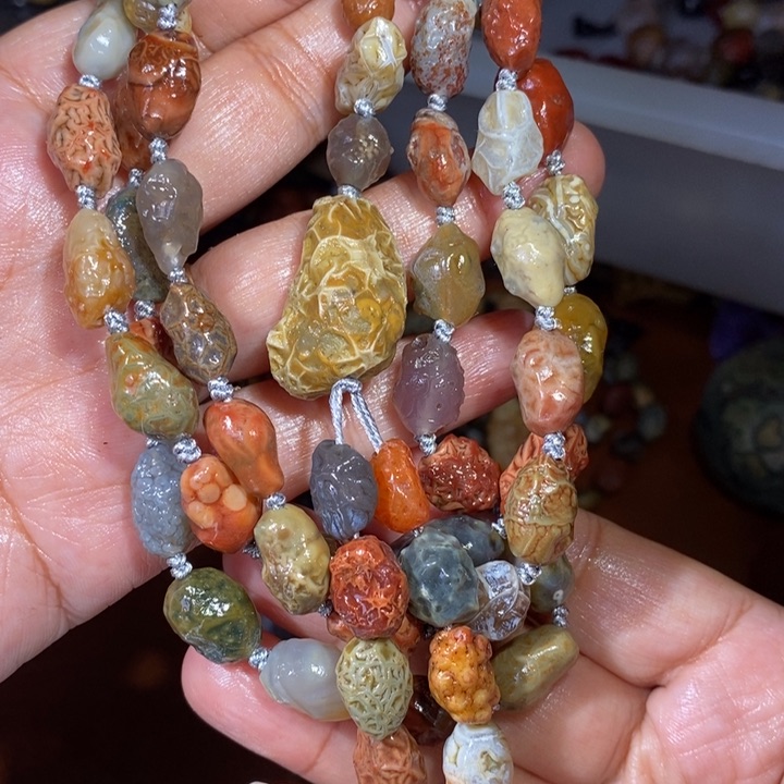 玛瑙/玉髓珠宝半成品未镶嵌