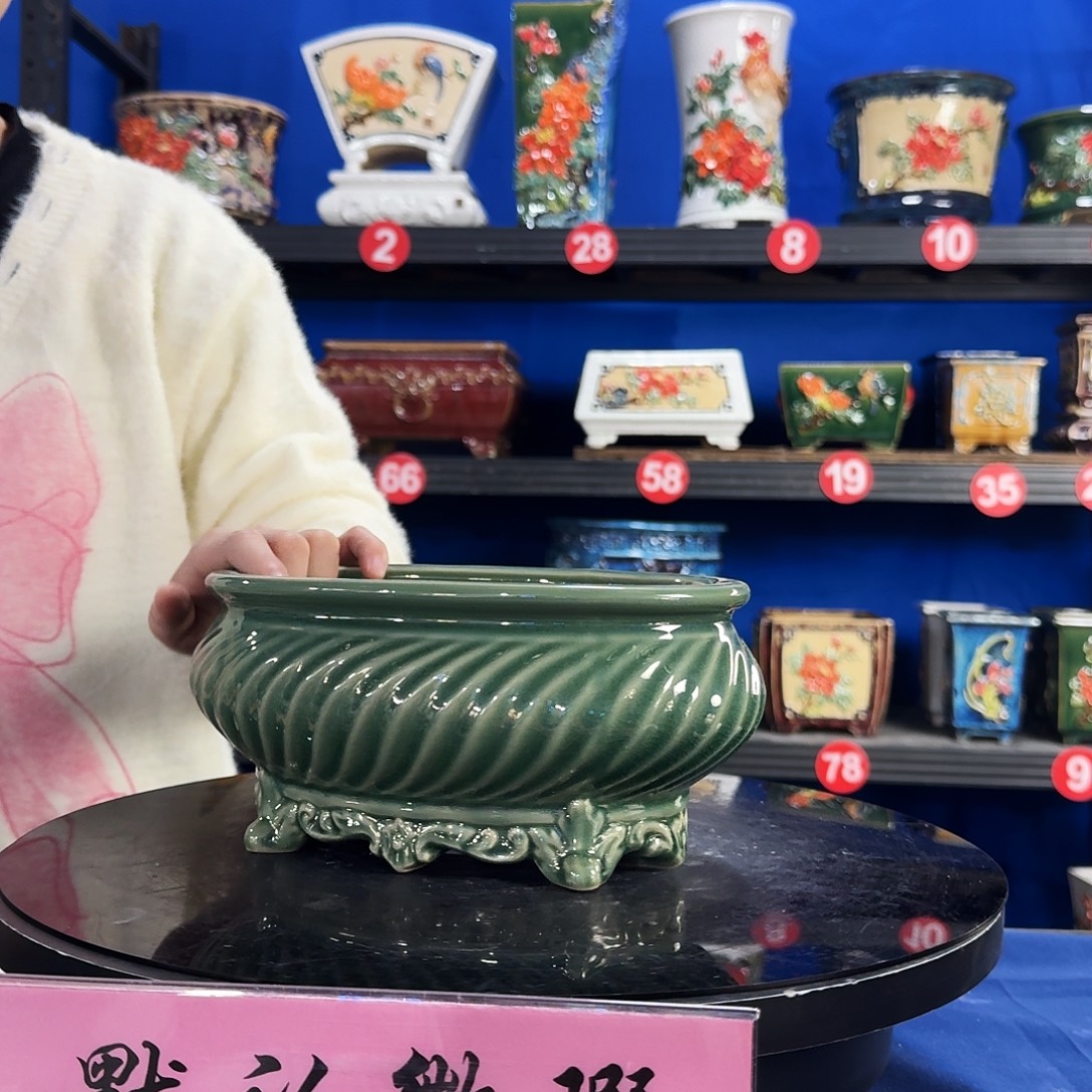 499玉绿微瑕外口长23内深8