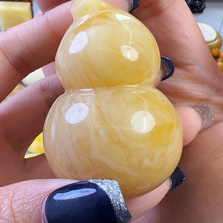 蜜蜡颈饰未镶嵌蜜蜡