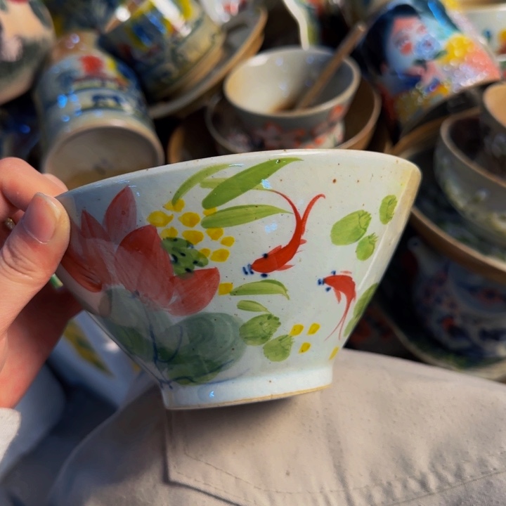 瓷片景德镇陶瓷手工手绘