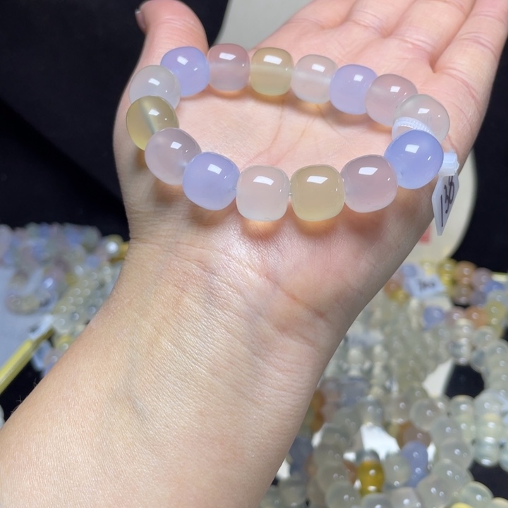 玛瑙/玉髓合金手链福利卡13多宝不退换