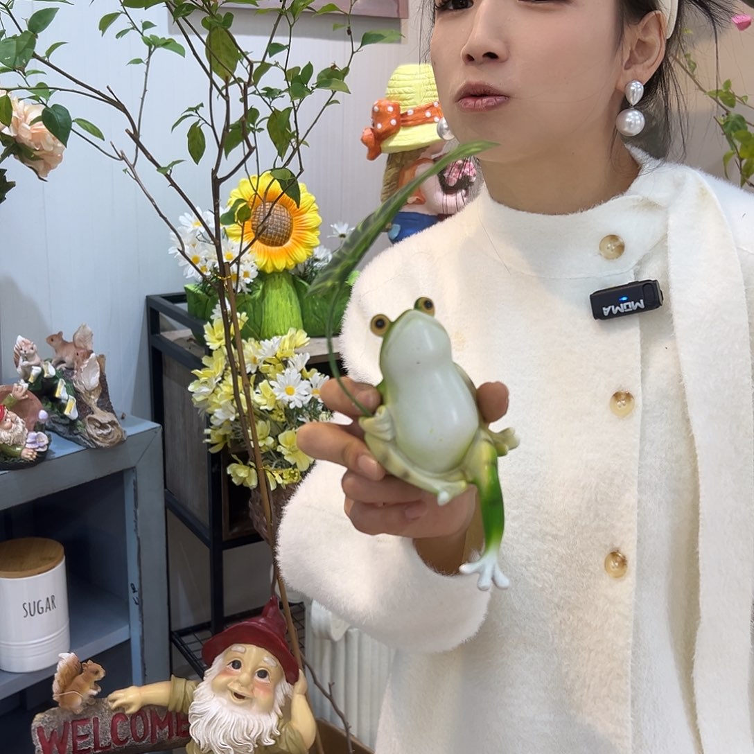 花园摆件红红火火