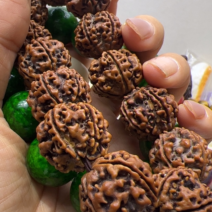 木质非金属2.0绿秋手串