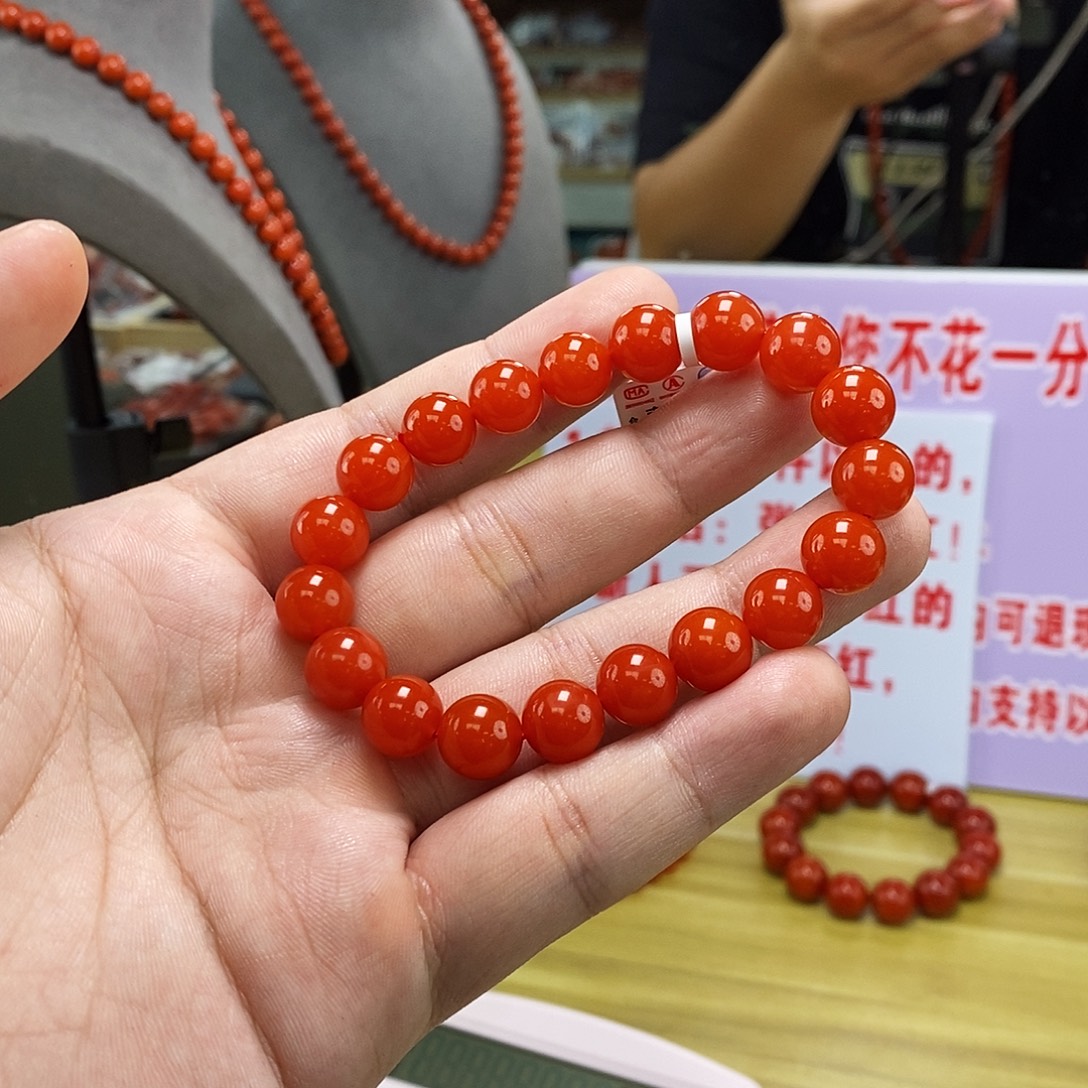 南红玛瑙多样式发一未镶嵌10mm+