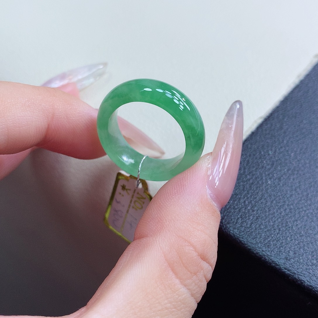 未镶嵌戒指翡翠14号