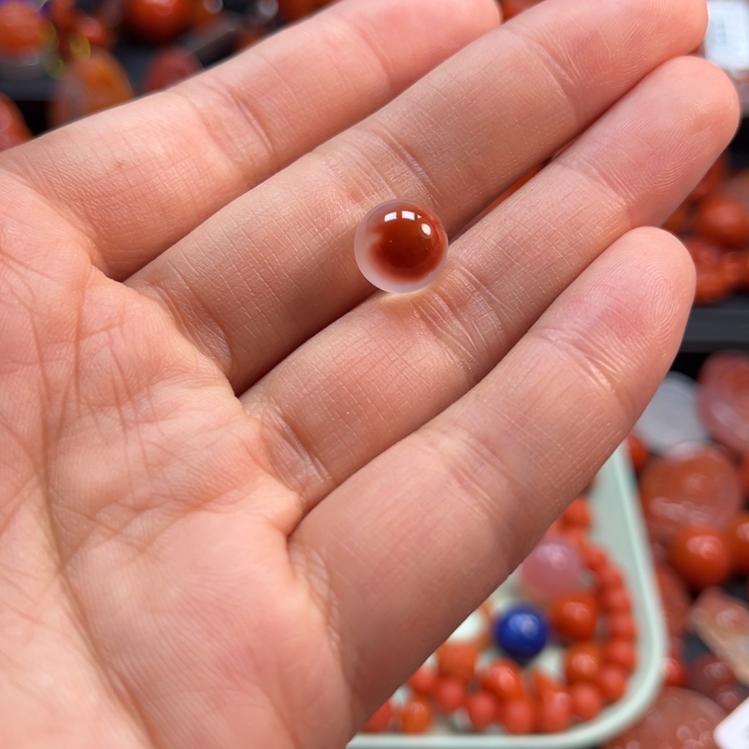 南红玛瑙配饰1.0未镶嵌