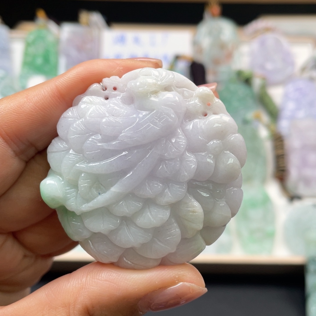 翡翠吊坠(不含链)未镶嵌