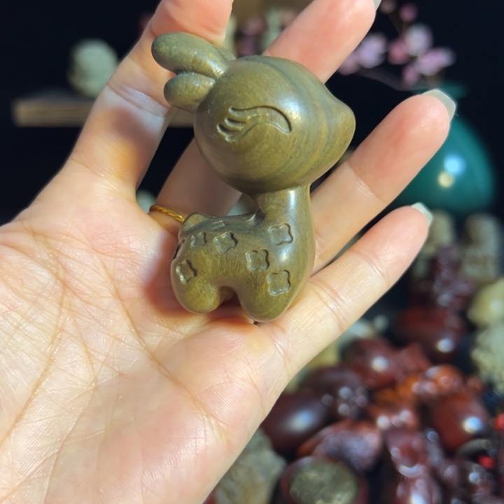 把件小叶紫檀一路有你