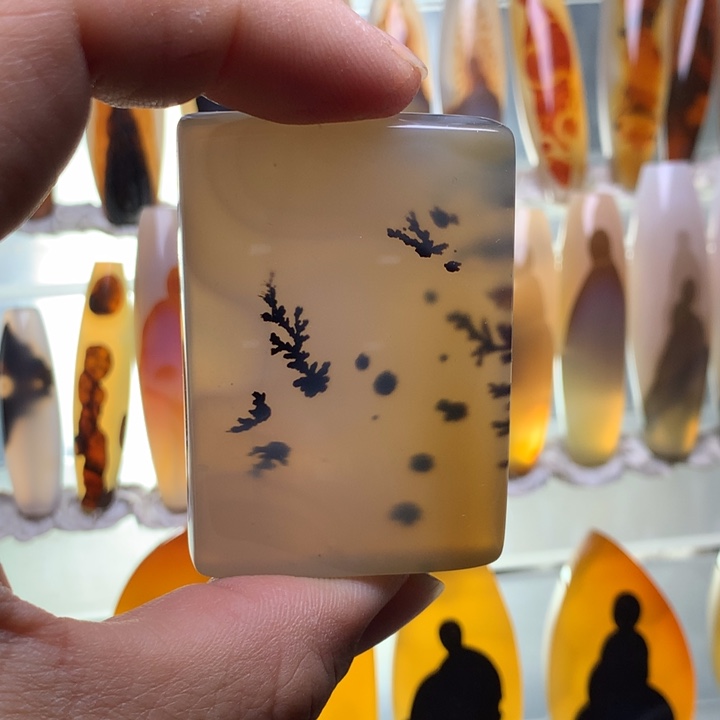 玛瑙/玉髓颈饰未镶嵌16