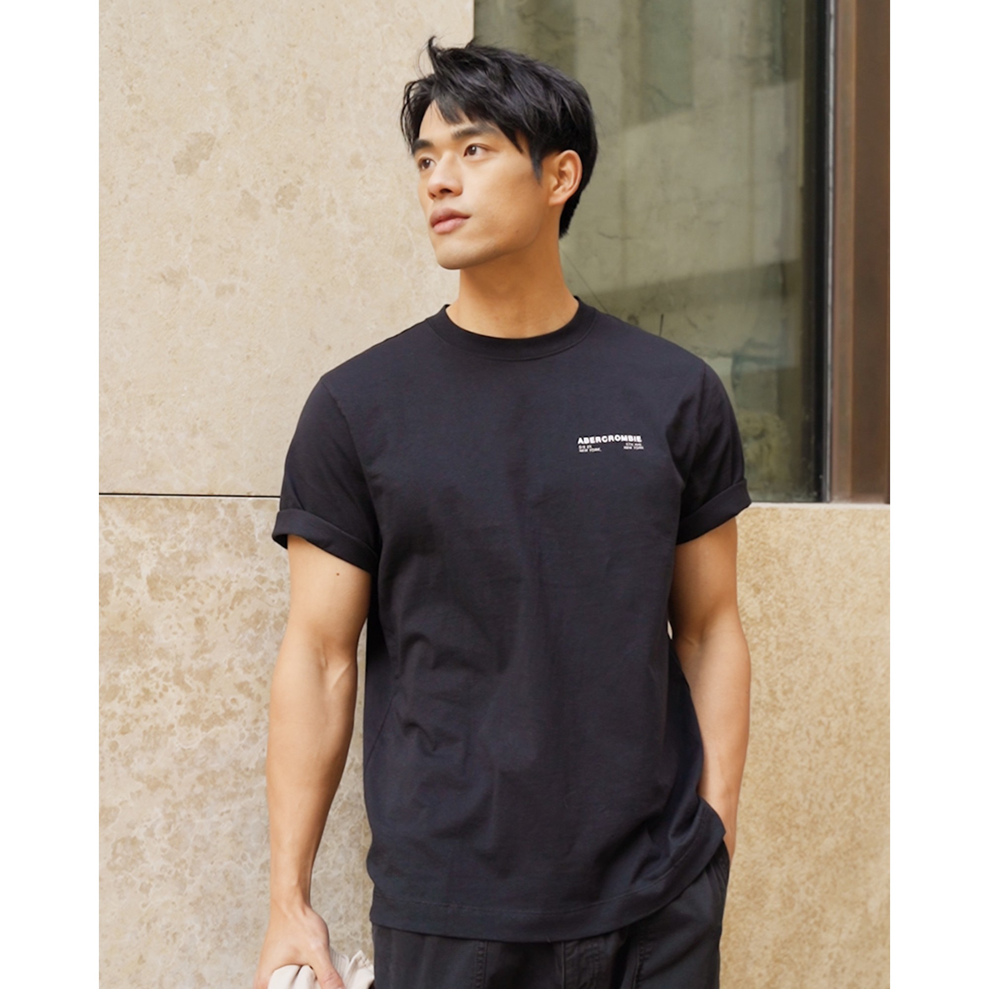 【字母印花】AF男装 25夏季新款重磅经典LOGO短袖T恤KI123-5029