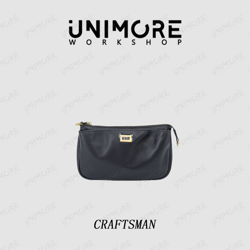 【造物至定制】头层牛皮 锁扣腋下包-UNIMOREWORK SHOP