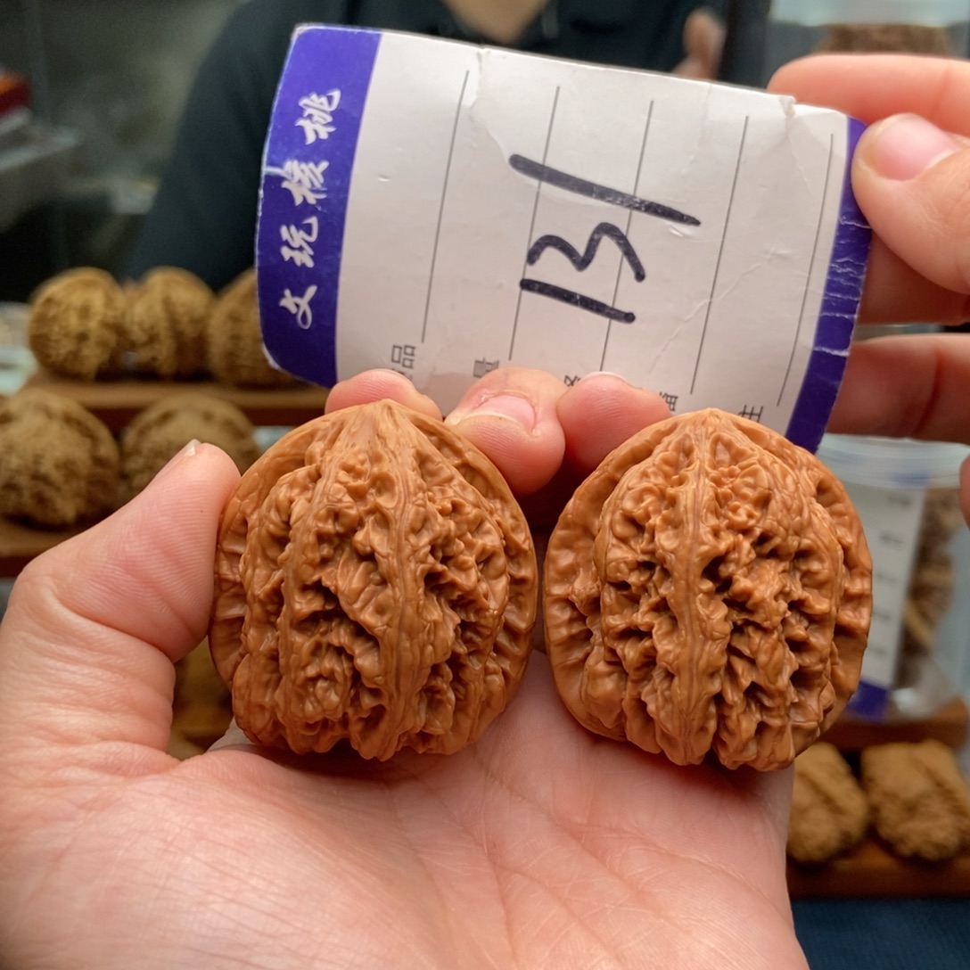 文玩核桃把件39粗筋