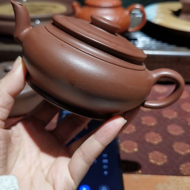 【闪购商品】紫砂茶壶向*冲半手