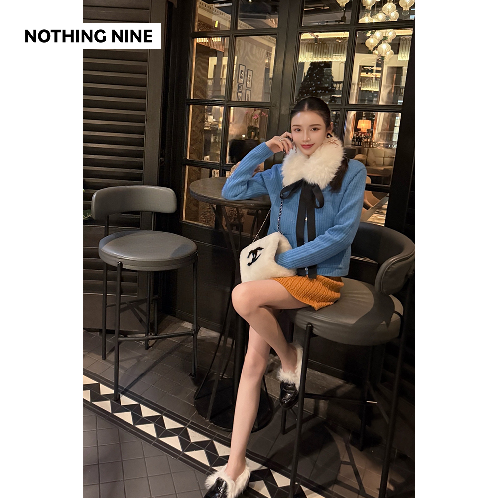 NOTHING NINE  布拉格清晨针织套装上衣/半裙