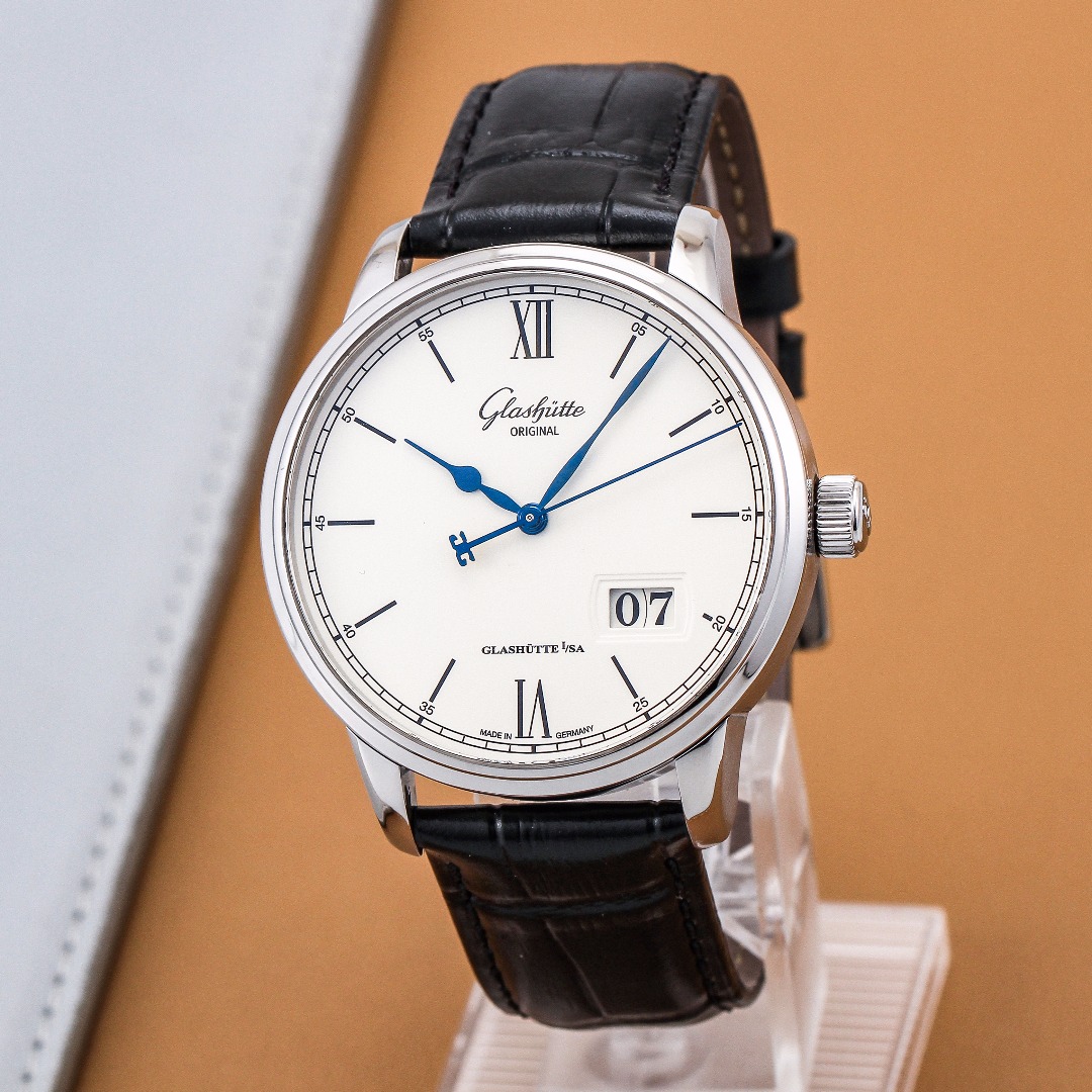 95新 Glashutte Original/格拉苏蒂 1-36-03-01-02-30 机械腕表 