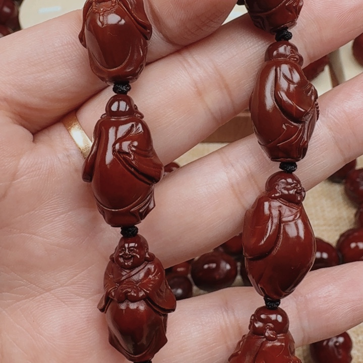 䲜**䲜橄榄核大肚弥勒佛