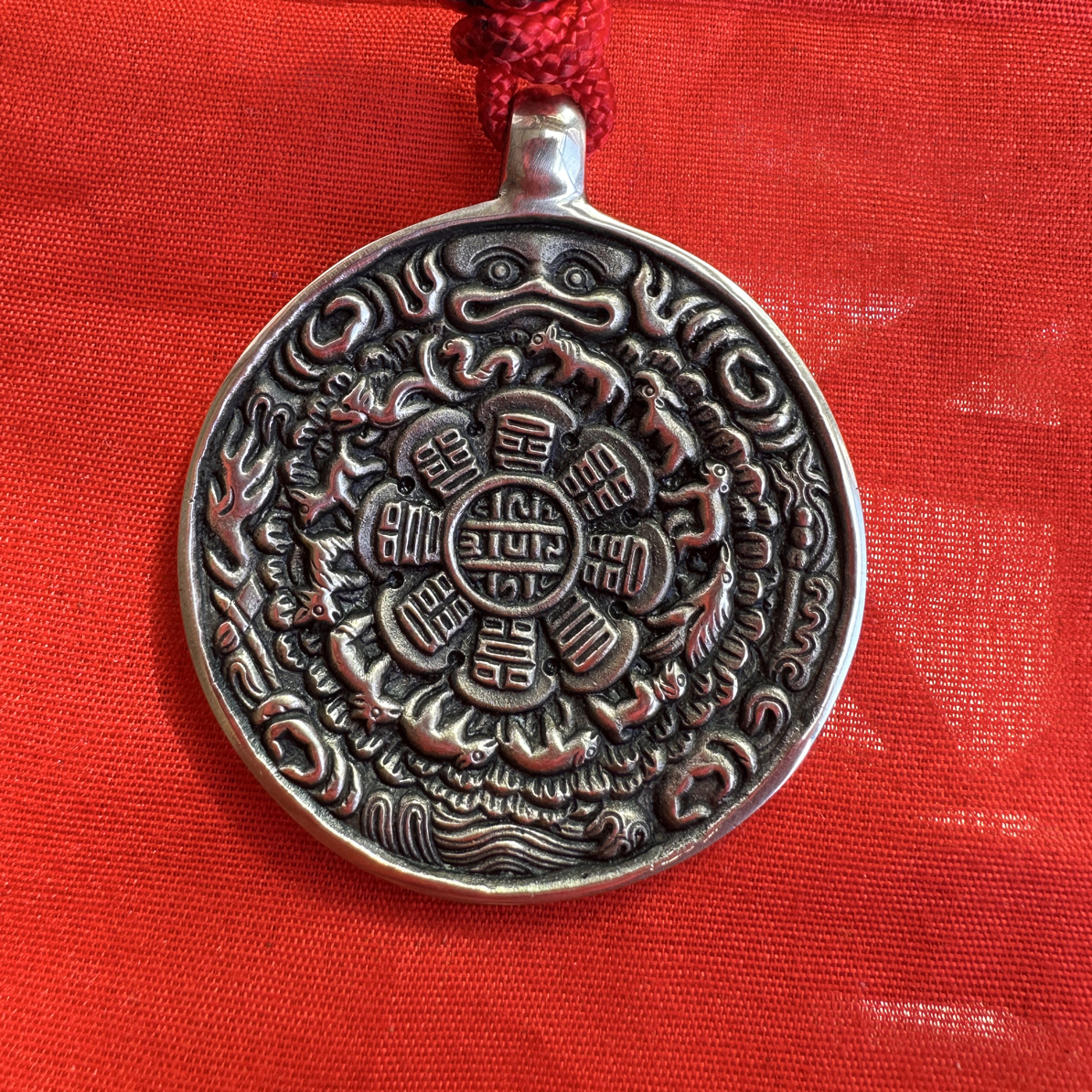 4.8公分的挖嘴藏式九宫八卦牌精品