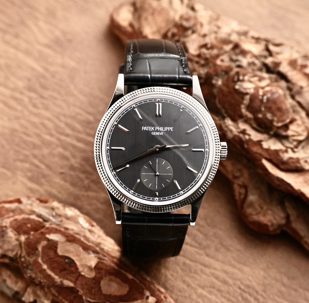 95新 Patek Philippe/百达翡丽 6119G-001炭灰盘面 2024年1月保卡