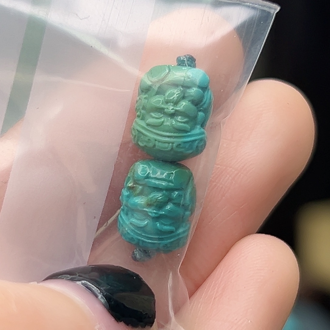 绿松石珠宝奇石未镶嵌