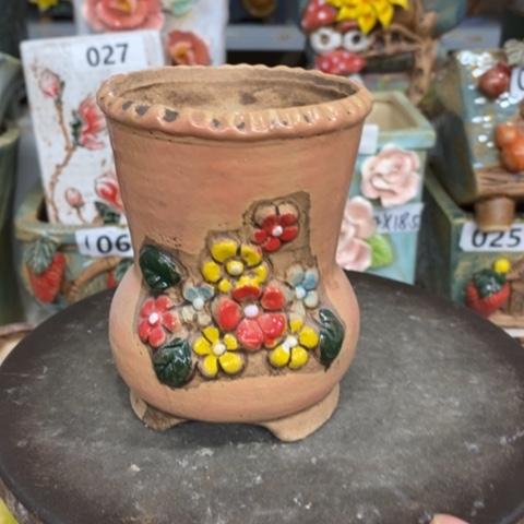 【闪购商品】红陶粗陶材质多肉花盆