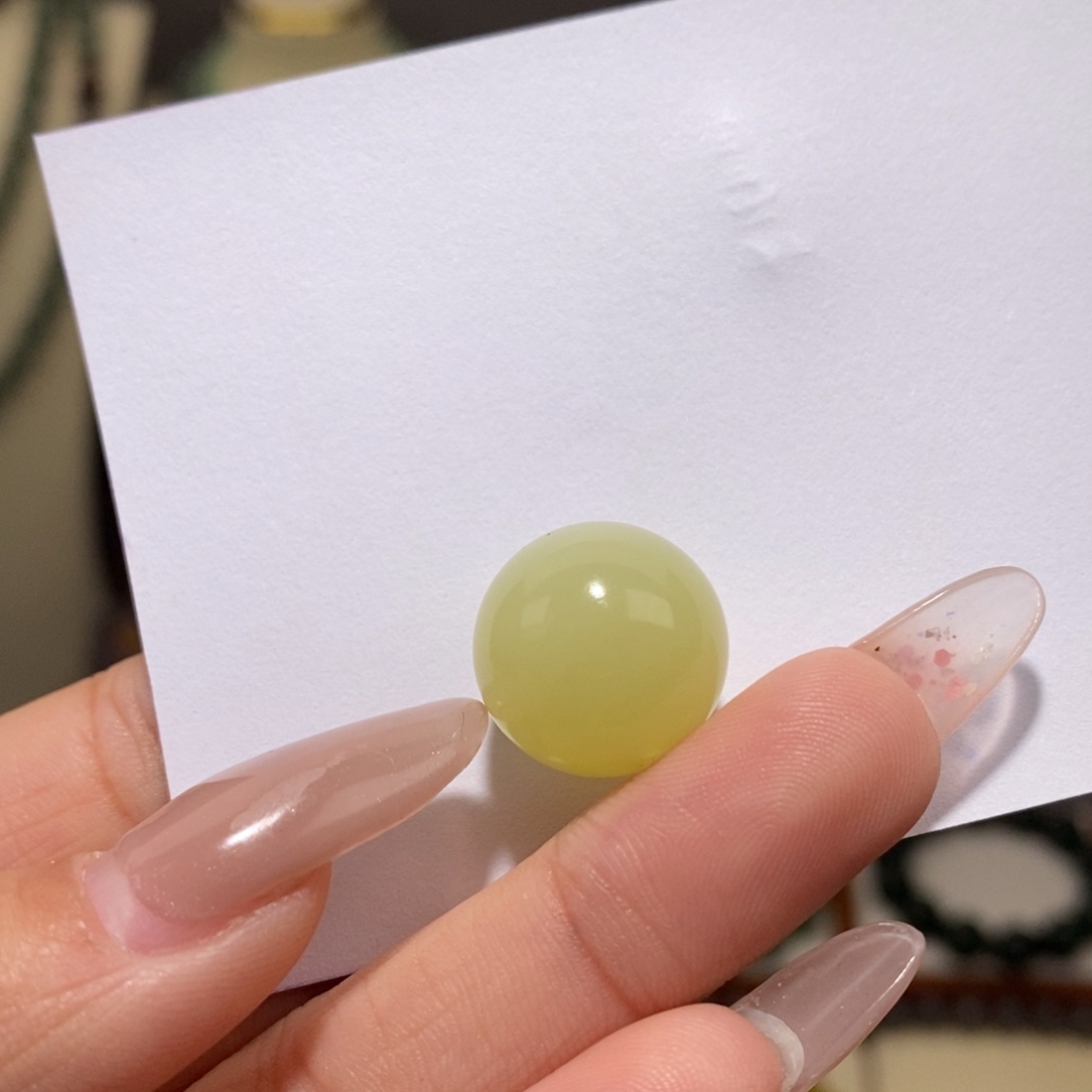 雪***使和田玉未镶嵌吊坠(不含链)卡16