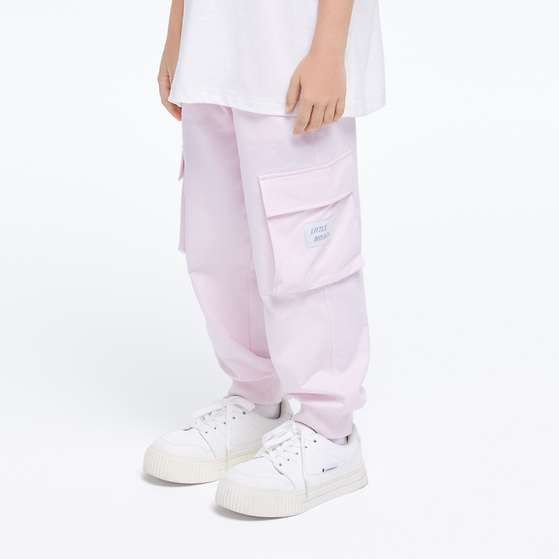 【芷芸专属】littlemoco童装男女防蚊裤工装束脚长裤#KBD2PAT021