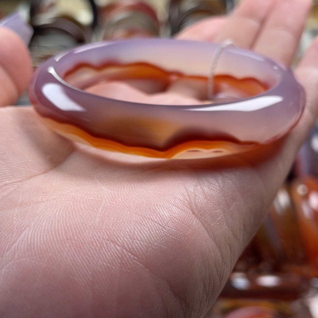 玛瑙/玉髓手镯未镶嵌