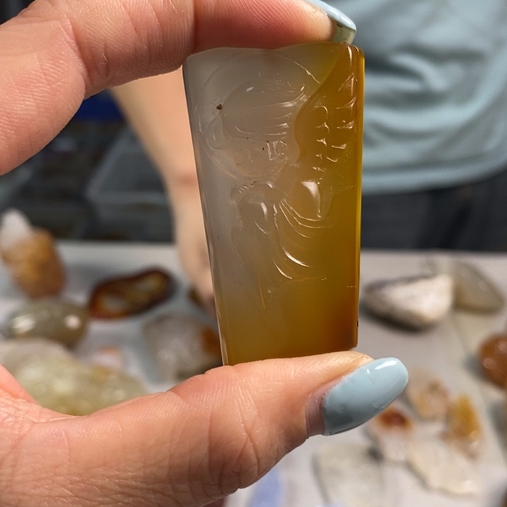 玛瑙/玉髓未镶嵌吊坠(不含链)