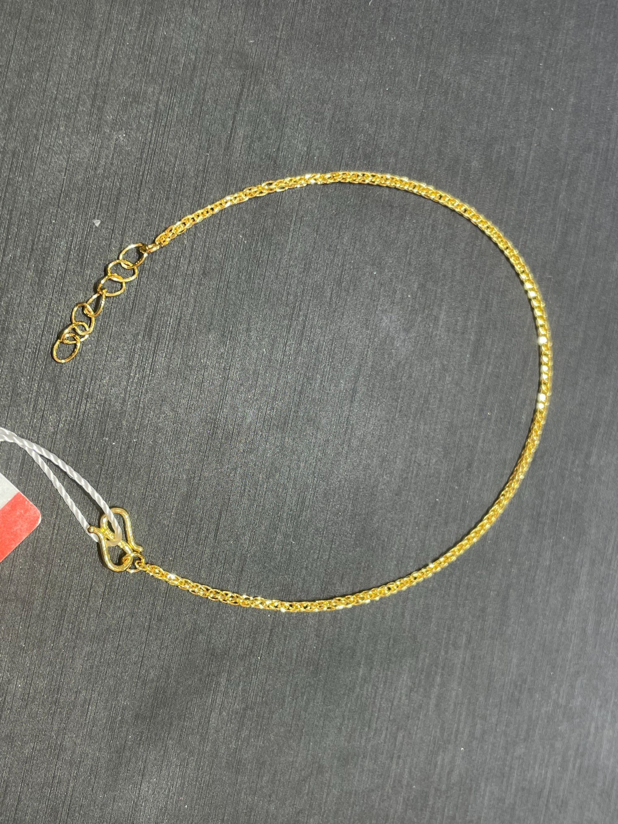 【金展珠宝】足金 肖邦手链 带延长链