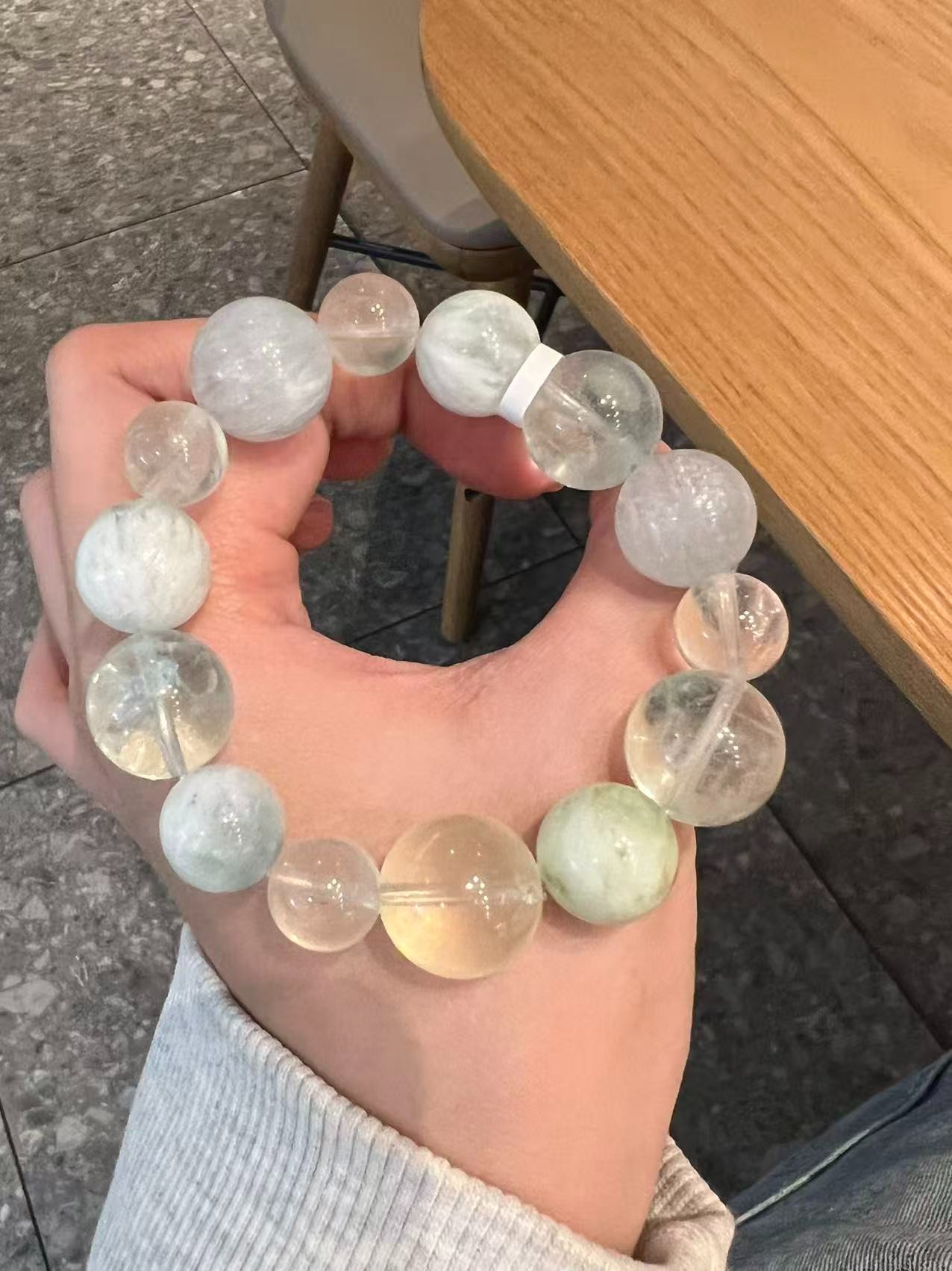 绿色自选款（天然水晶 默认微瑕！部分产品需拍两份拍一份不发货