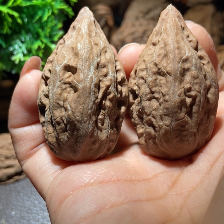 把件文玩核桃东北楸子小雪86