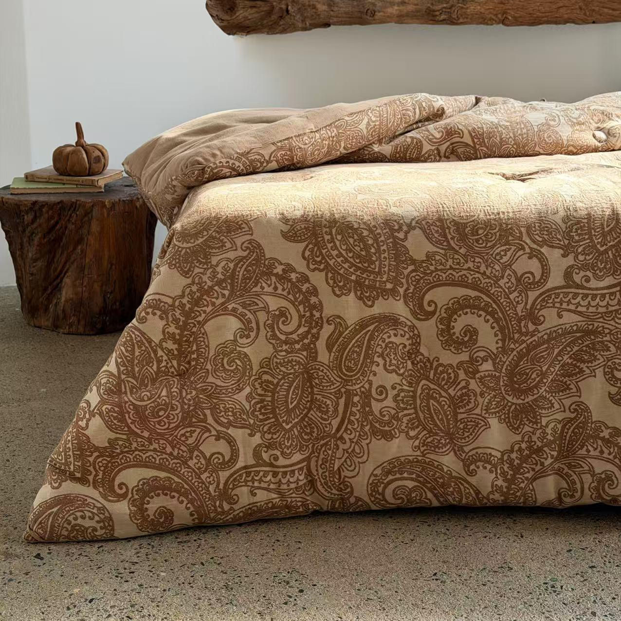 【Paisley生命之树-加厚冬被】 印欧溯源 加厚保暖锁温棉麻被芯