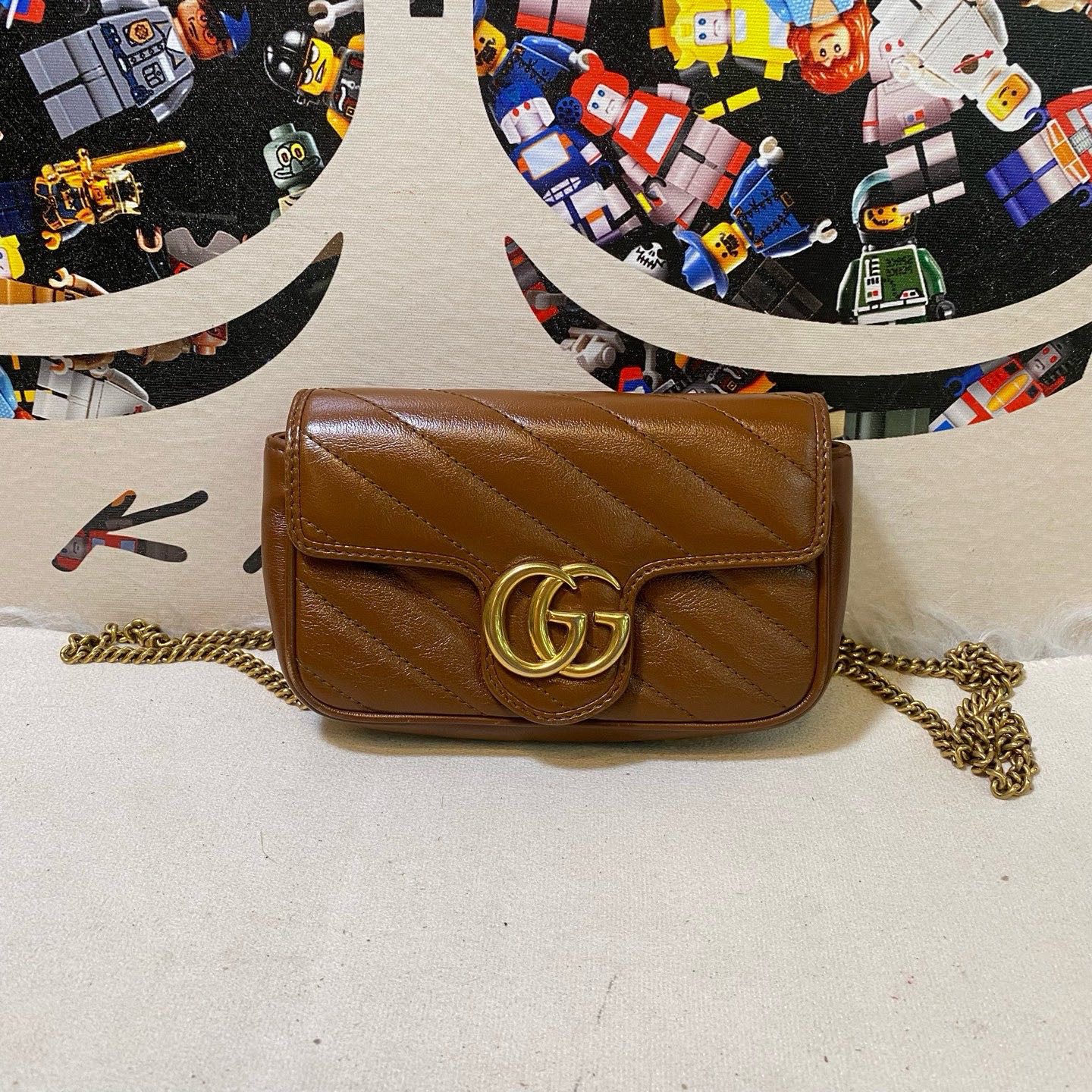 95新 GUCCI/古驰 20723斜挎包