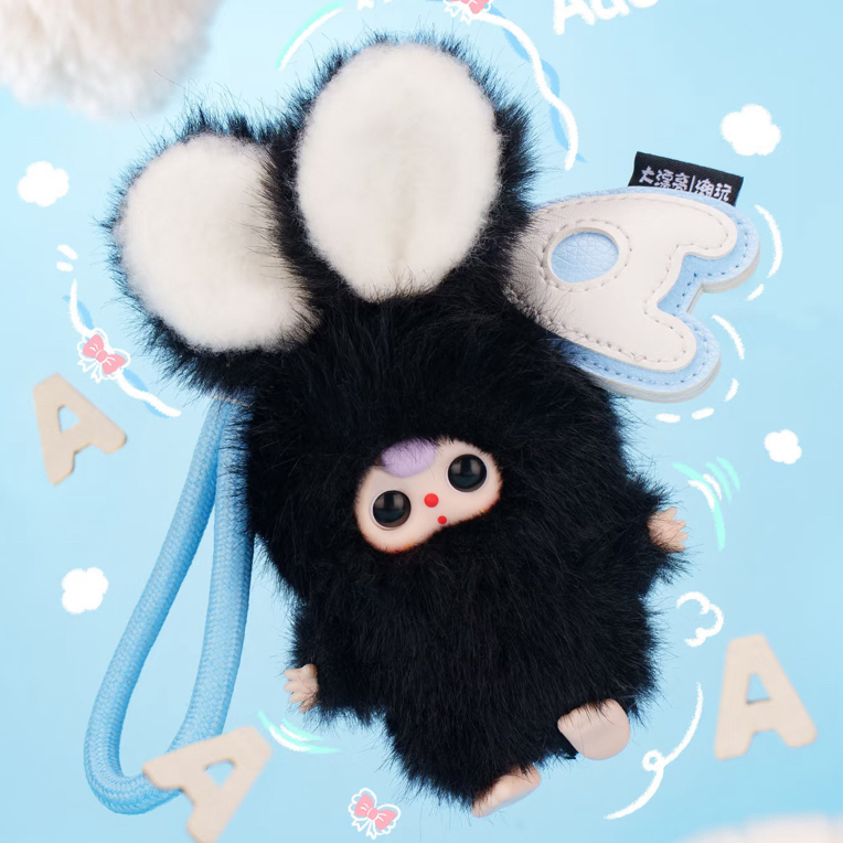 正版现货娃三岁BabyThree SuperMini小小兔毛绒盲盒娃娃生日礼物