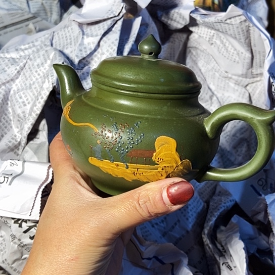 手工制作宜兴紫砂壶