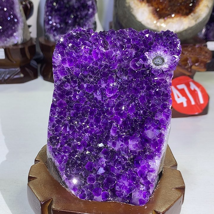 紫晶大型摆件（非配饰）未镶嵌蛋