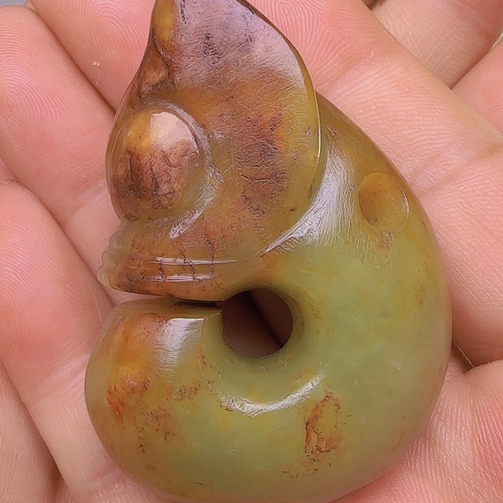 和田玉吊坠(不含链)未镶嵌